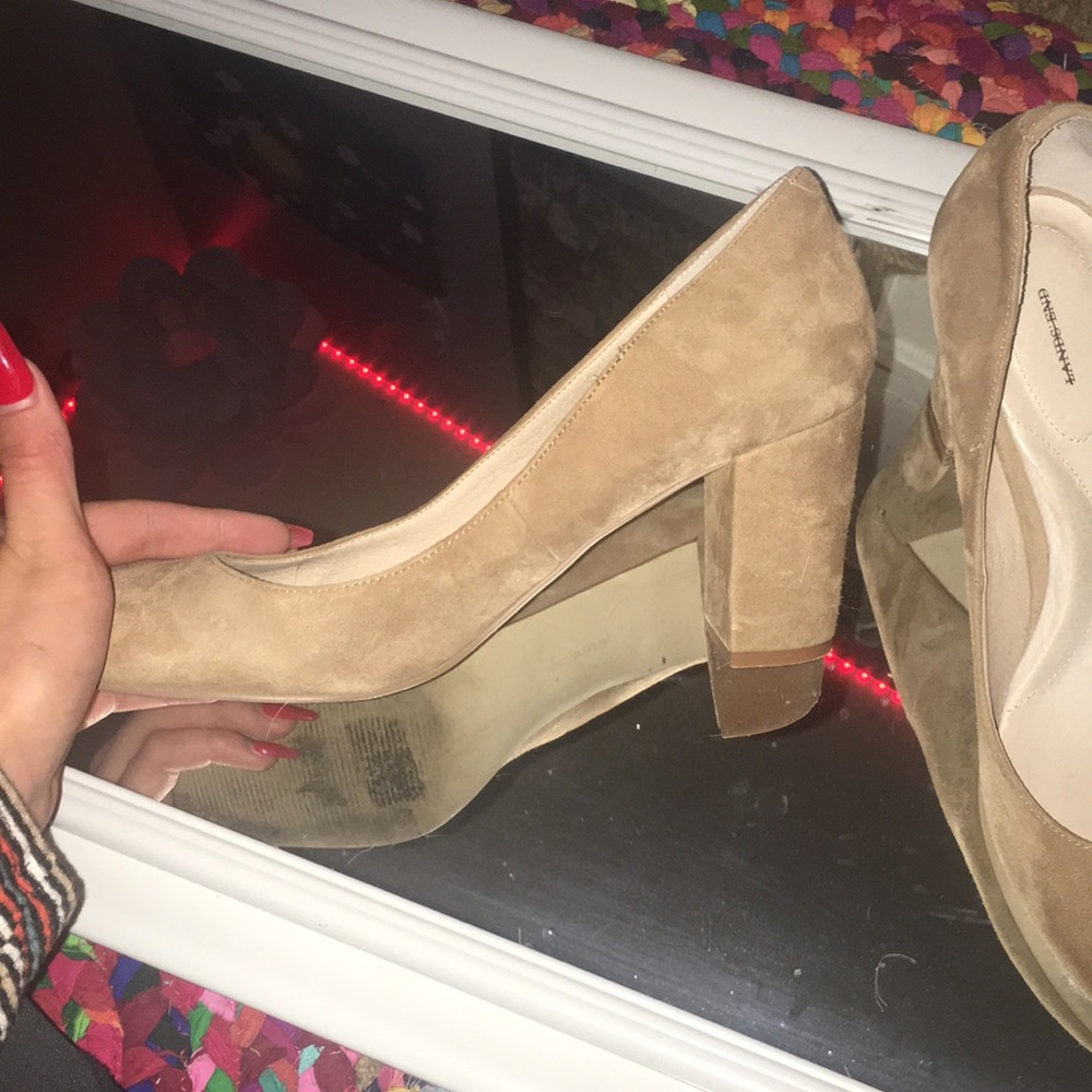 🤎Suede heels🤎